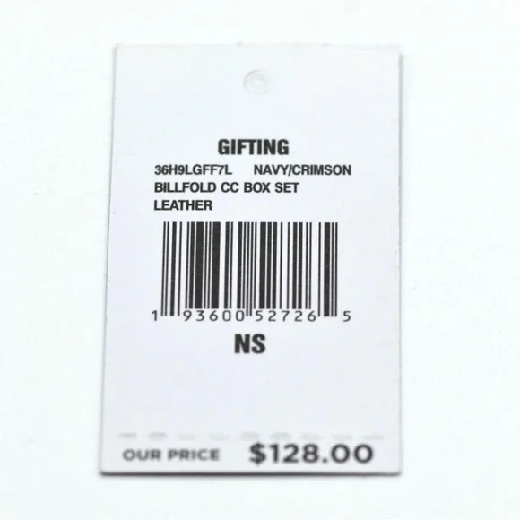 Michael Kors Navy and Red Card Holder - Picture 8 of 8